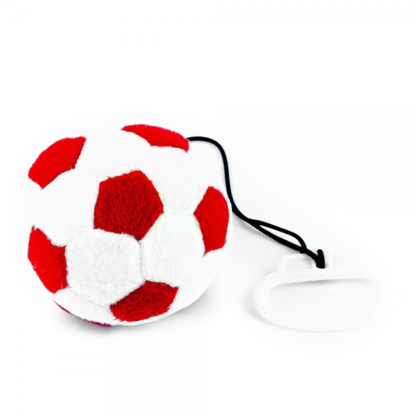 Plüschball Fangesang rot weiß by 12teFRAU
