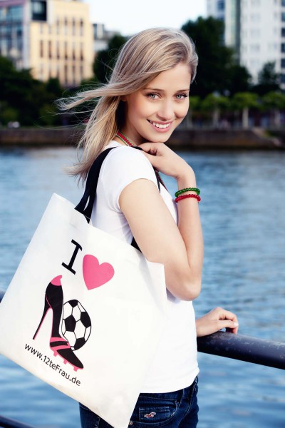 Tasche I love 12te FRAU